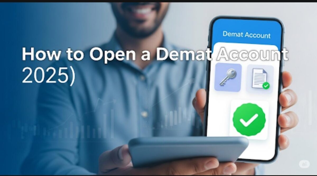 Best demat account in India 2025 charges comparison - online account opening process